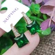 Серьги Xuping Jewelry длина 1.9см ширина 9мм медицинское золото позолота 18К с1401 - изображение 6