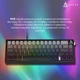 Дротова механічна клавіатура Ajazz AK650 Day Dream switches Gradient Black Grey (AK650-DD-BG) - изображение 14