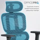 Крісло офісне OfficePro Skyline OC680-B-G-G - зображення 10