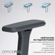 Крісло офісне OfficePro Skyline OC680-B-G-G - зображення 14