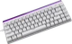 Дротова механічна клавіатура Ajazz NK68 Red switches White (NK68-R-W) - изображение 5