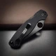 Тактичний складний ніж з гравіюванням Kramar LazerTAC Spyderco Чорний (83001) - зображення 5