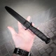 Тактичний ніж з фіксованим клинком з ножнами LazerTAC Glock FM81 (Австрія) Чорний (87701) + Індивідуальне гравіювання - зображення 8
