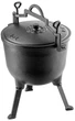 Kociołek żeliwny Kadax Hagen myśliwski 10 L (5903699477687) - obraz 1