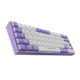 Клавіатура Ajazz AK680 Wired Red Switch White Purple - изображение 3