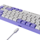 Клавіатура Ajazz AK680 Wired Red Switch White Purple - изображение 1