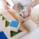 Деревянный сортер Guidecraft Manipulatives Фигуры и размеры (G6737) - изображение 7