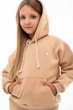 Детский спортивный утепленный костюм Kindamor Warm Autumn Beige для девочки, флис 116 см бежевый - изображение 11