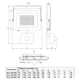 Прожектор LED 30W 230V 2400lm 6500K 122x140x40mm с датчиком движения черный [SLC-30-IP54-MS-B] Delta SLC-MS UEC - изображение 3