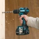 Makita Шуруповерт-дриль DHP487Z, акум, 18В, 0-500/0-1700 об/хв, 40/25Нм, 1.4кг, без АКБ та зарядного пристрою - зображення 3
