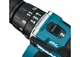 Makita Шуруповерт-дриль DHP487Z, акум, 18В, 0-500/0-1700 об/хв, 40/25Нм, 1.4кг, без АКБ та зарядного пристрою - зображення 4