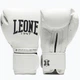 Боксерські рукавиці Leone Greatest, Білі, шкіряні, 10 унцій (283 г) для спортсменів від 8 років до 60 кг. (500203) - зображення 1