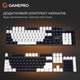Клавіатура GamePro Genesis Metallic MK144B Outemu Red Switch USB UA Black (MK144B) 321730 - зображення 15