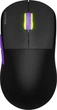 Мышка HATOR Quasar 2 Ultra 4K wireless (HTM570BL) black/lilac 321747 - изображение 1