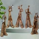 Фигурка Джазовый музыкант (певец), 26,5х6,5 см, бронза (3006362) - изображение 2