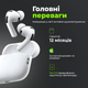 Бездротові навушники A.pods Air Pro 3 покоління gen з активне шумозаглушенням 100% ANC full Type C роз'єм сенсорне управління 2025 IOS White - зображення 2