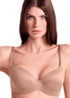 Бюстгальтер с уплотненной чашкой Lormar ULTRASHINE 1432 ONE 90С Бронзовый - изображение 1