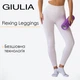 Женские бесшовные леггинсы с высокой посадкой Giulia FLEXING LEGGS ACTIVE XXS/XS Pink-primerose, спортивные лосины с микрофибры - изображение 1