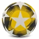 Мяч футбольный №5 PU ламинированный клееный STARS SP-Sport FB-7589 Белый-желтый - изображение 2