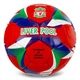 Мяч футбольный №5 PU Гриппи сшит вручную BALLONSTAR LIVERPOOL FB-0047-827 Красный-синий-зеленый - изображение 1
