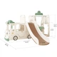 Детский игровой комплекс Amber Mealux KD-B010 White/Green белый-зеленый - изображение 2