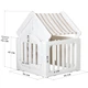 Детский манеж-домик Lulu House Mealux KD-C029 White 114х90 см, белый - изображение 2