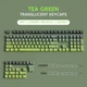 Кейкапи для механічної клавіатури Green countur gradient, Cherry Profile - изображение 5