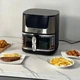 Аэрогриль на 8л с сенсорным управлением для жарки и запеканок ZepLine 4200W, Воздушная аэрофритюрница для хрустящей еды без жира - изображение 5