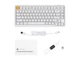 Клавіатура Keychron J1 82 Key K Pro Red RGB White (J1-Q1-UA) - изображение 2