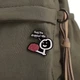 Значок BROCHE брошь бижутерия Медицина Мозг Hey, you dropped this разноцветный BRGV115267 - изображение 4