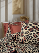 Постільна білизна євро розмір Cotton Box Lux Satin Leoluxe Kiremit - зображення 2