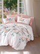 Постільна білизна євро розмір Cotton Box Lux Satin Verna Pudra - зображення 1