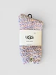Жіночі шкарпетки UGG Bubble Cozy Chenille Sock (UAS0011W-PRL) One size Пурпурний - зображення 1