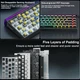 Магнітна клавіатура AULA Hero 68 HE Black Lighthouse Магнітні світчі, RGB Lightbox, 8000Hz/s., 65 keys, Switch 0.01mm. Rapid Trigger - зображення 7