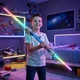 Световой меч игровой со световыми и звуковыми эффектами Синий - изображение 5