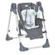 Стульчик-качели El Camino SWAN 2в1 (ME 1087-G Dark Gray) - изображение 9