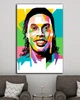 Картина з футболістом - Ronaldinho Art - 40х60 см - зображення 3