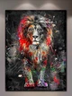 Картина для інтерєру з лівом - Lion ART - 30х40 см - зображення 1