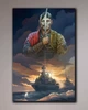 Патріотична картина - ВМС України АРТ - 80х120 см - зображення 1