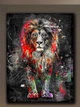 Картина для інтерєру з лівом - Lion ART - 100х130 см - зображення 1