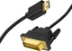 Кабель Twozoh miniHDMI to DVI 24+1pin 1920x1080@60Hz 2м - зображення 1