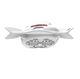 Ласты для плавания короткие с открытой пяткой Speedo DMC Elite FIN (8-00536200008) Белые размер 40-42 (M-L) - изображение 3
