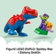 Конструктор LEGO DUPLO Динозавр Spidey-Rex проти Зеленого Гобліна 25 деталей (10463) - зображення 6