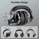Провідні навушники OneOdio Pro 10 3.5 мм/6.35 мм 1.2 м Black (Pro 10 Black) - зображення 4