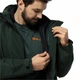 Флисовая кофта Jack Wolfskin Waldsteig FZ M XXL Черный (1109-4064993869118) - изображение 5