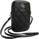 Сумка Guess 4G Quilted Metal Logo Wallet Zipper Pouch Black (GUWBZPSQSSGK) - зображення 3