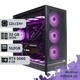 Робоча станція PowerUp Desktop #764 Ryzen 9 9900x/32 GB/SSD 512GB/GeForce RTX 5060 8GB для 3D моделювання відеомонтажу рендерингу для інженерів та архітекторів - зображення 1
