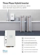 Гібридний інвертор Deye SUN-30K-SG01HP3-EU-BM3 30 кВт для великих сонячних систем з 3 MPPT контролерами - зображення 3