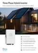 Гібридний інвертор Deye SUN-25K-SG01HP3-EU-AM2 25 кВт для високовольтних сонячних систем з MPPT контролерами - зображення 3