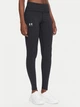Спортивные леггинсы для фитнеса высокие женские Under Armour UA Rival Legging 1386482-001 XS Черные (197777093615) - изображение 5